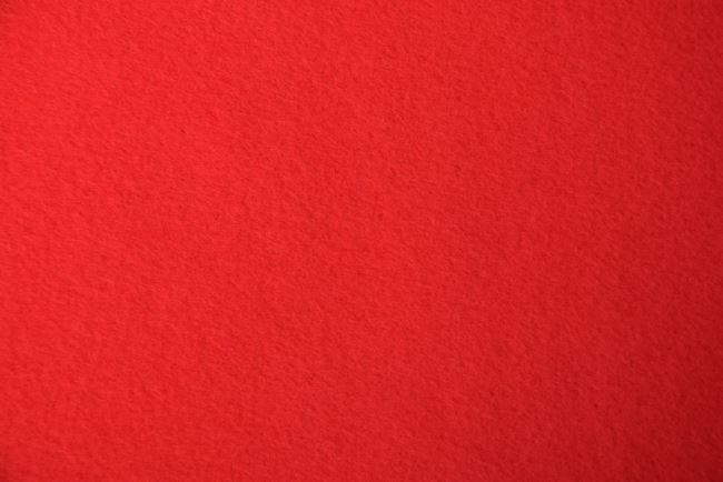 Cotton fleece with Oeko-Tex in red color 10004/015