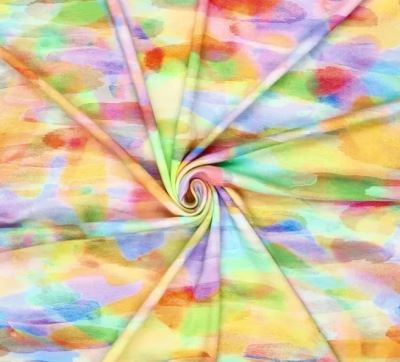 Viscose knit with abstract digital print 21660/550 (3)