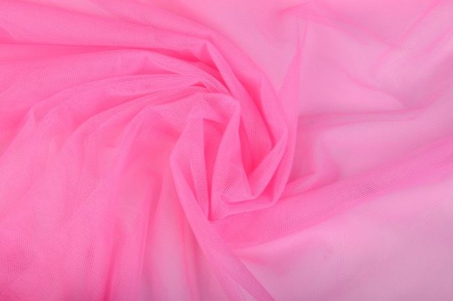 Soft tulle in pink color 330-61199