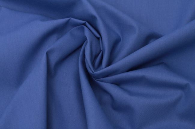 Cotton canvas in blue color 03121/005