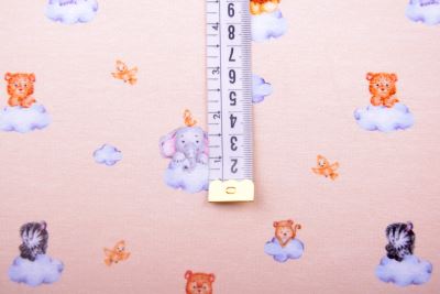Cotton knit in light beige with digital animal print 209283.0001 (2)