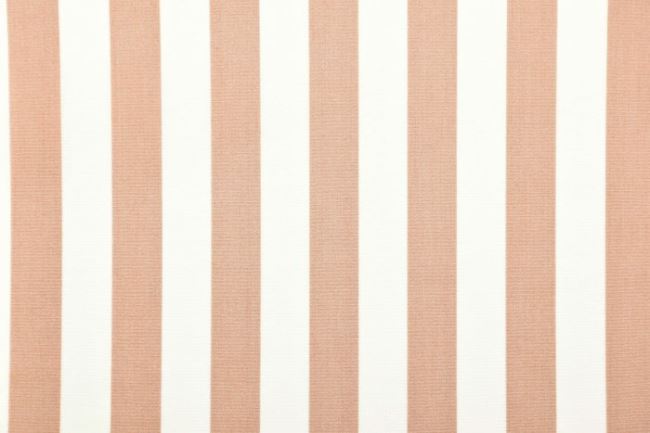 Viscose fabric with stripes motif VIS018