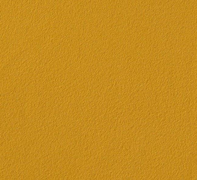 Cotton fleece with Oeko-Tex in dark yellow color 10004/034