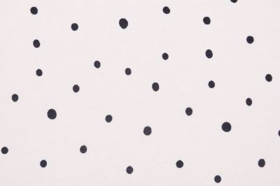 Viscose knit in cream color with polka dot print TU29636 (1)