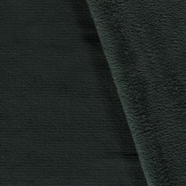 Wellness fleece in dark green color 05358/128