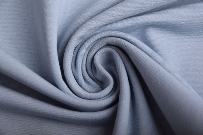 Cotton knit in light blue color 186363