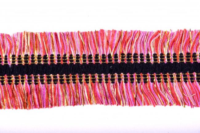 Decorative colored fringes 6 cm wide CSMLF02