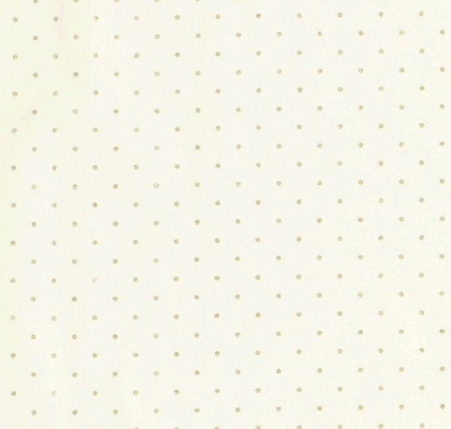 Christmas cotton fabric in cream color with gold polka dots print 20701/051