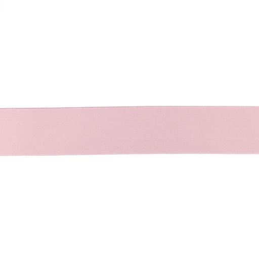 Clothes elastic 40 mm wide in old pink color 185321