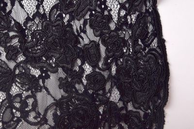 Black lace with flower motif CCS03044/5 (4)