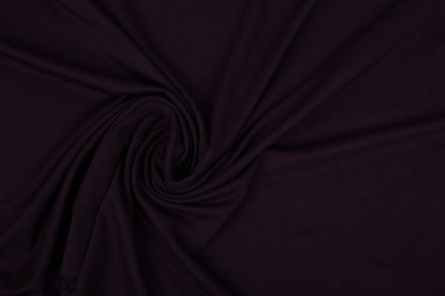 Viscose knit dark purple 02194/147
