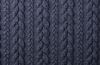 Knitwear in dark gray highlights with braids 13423/970