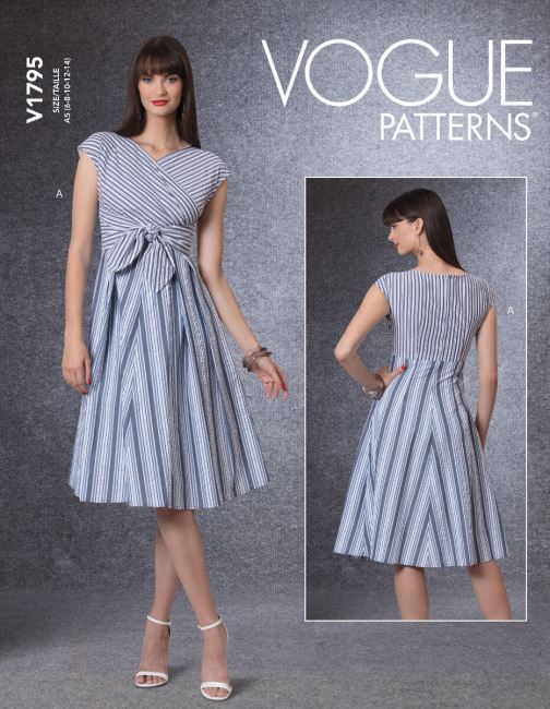 Vogue cut for dresses in size 32-40 V1795-A5