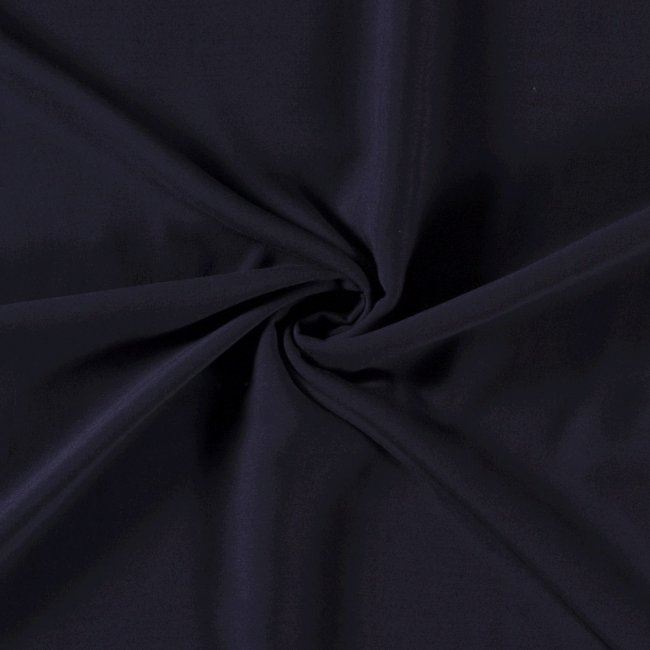 Viscose fabric in dark blue color 14299/008