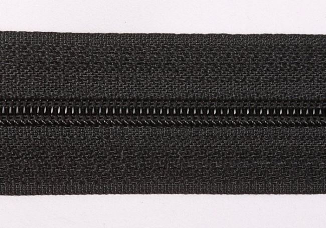 Black endless zipper I-T30-C-332