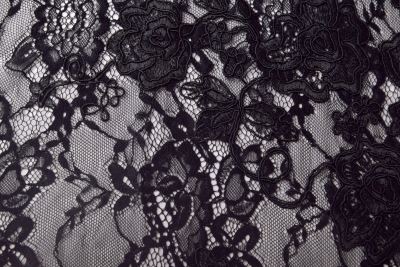Black lace with flower motif CCS03044/5 (3)