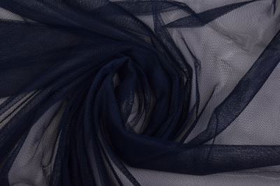 Soft tulle in dark blue color 330-61212