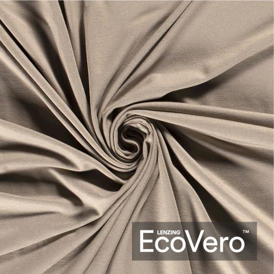 Eco Vero viscose knit in beige color 18500/054