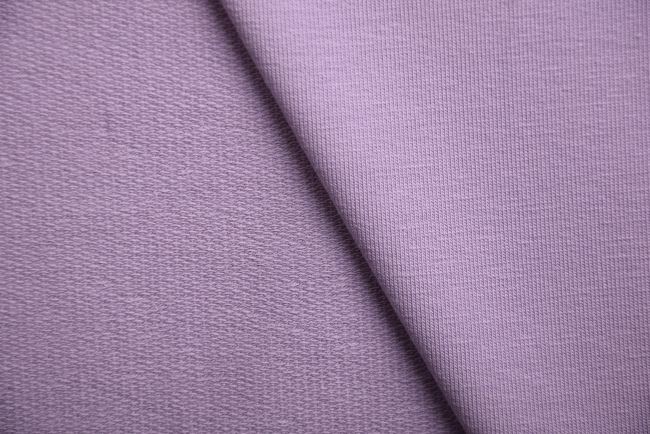 French Terry sweatpants in lilac color TG77139