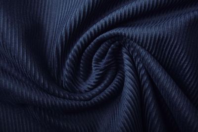 Corduroy in dark blue color DS-MOR58 (4)