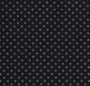Christmas fabric made of cotton in blue with a print of golden stars 20703/008