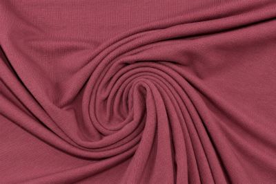 French Terry tracksuit in dark old pink color DS-TU77140 (1)