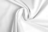 Cotton stretch satin in white color 03122/050