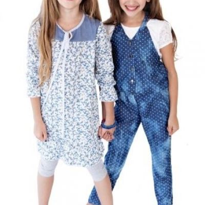 Cheerful and comfortable children's dress.