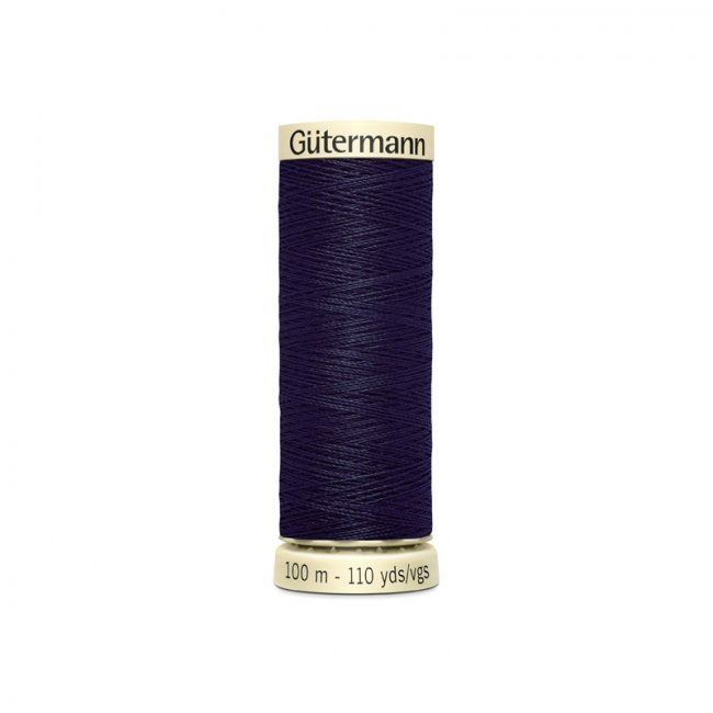 Universal sewing thread Gütermann in dark purple color 387