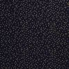 Christmas cotton fabric in dark blue with polka dot print 20702/008
