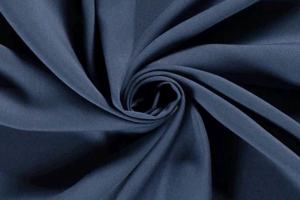 Viscose fabric in blue color 14299/006