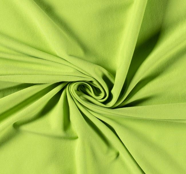 Cotton knit in light green color 03999/023