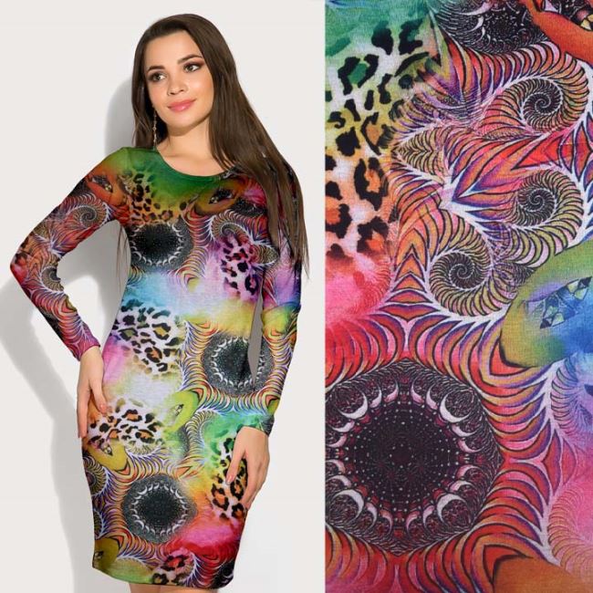 Punto di Roma with abstract print 22178/016