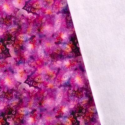 Combed tracksuit in pink with digital abstract print 19366/012 (3)
