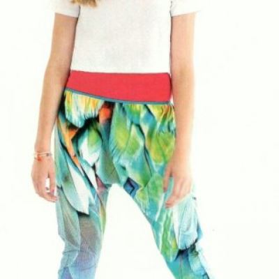 Children's harem pants.
