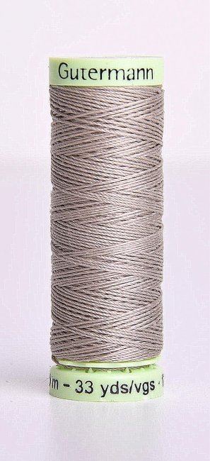 Gütermann extra strong sewing thread in light beige color J-132