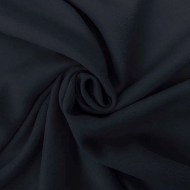 Brushed viscose in dark blue color 0796/600