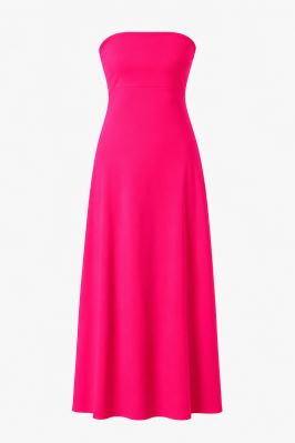 Set for sewing strapless dresses made of functional knitwear in fuchsia color SET113 (1)