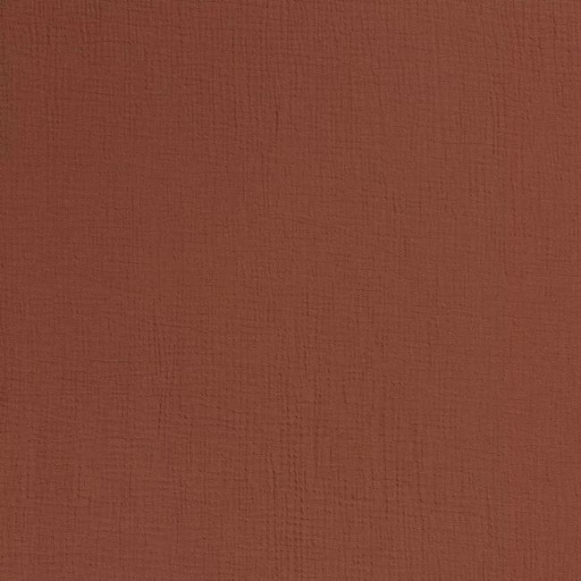 Muslin in red-brown color 03001/114