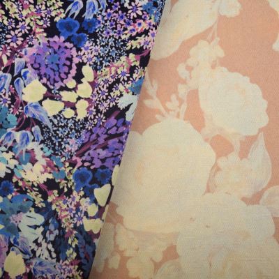Thicker blouse/dress fabric with floral print DS-PAR3534780/011