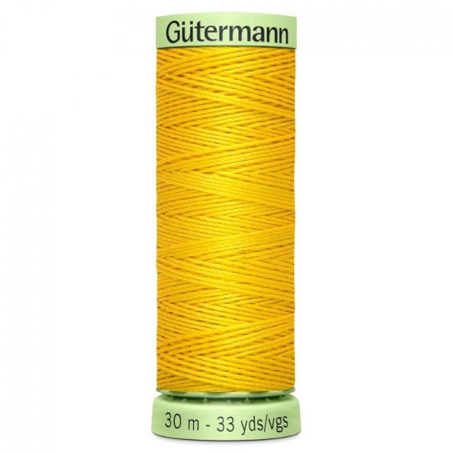 Extra strong sewing thread Gütermann in dark yellow color J-106
