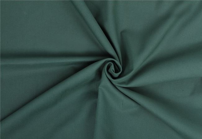 Cotton canvas dark green 01805/028