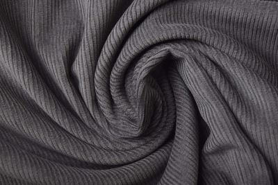 Corduroy in dark gray color DS-MOR63 (4)
