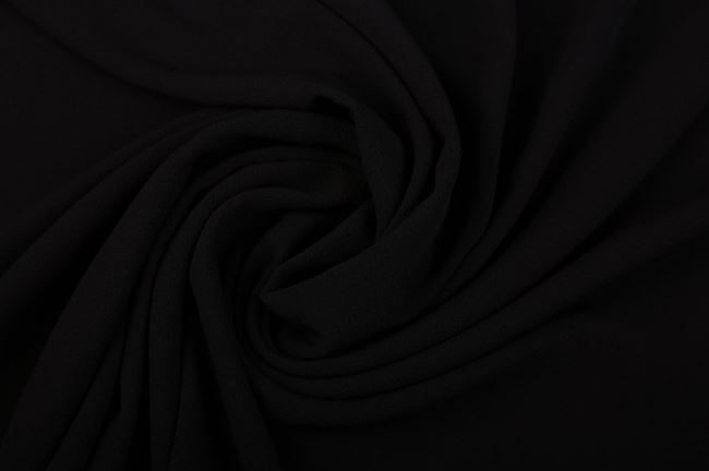 Crepe chiffon in black color 0596/999