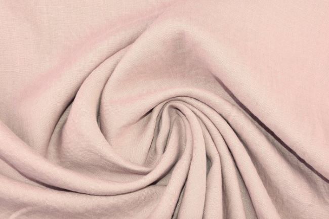 Washed linen in old pink color 0872/092