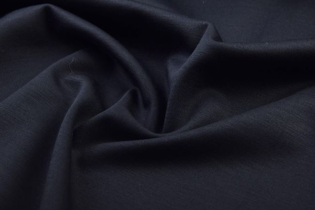 Thicker knit with wool in dark blue color MI64374/566