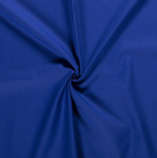 Cotton canvas in the color royal blue 0150/650