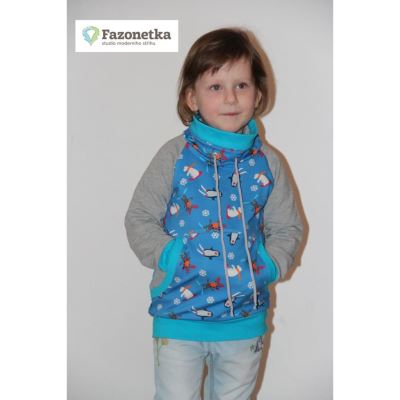 Printed cut Fazonetka for children's sweatshirt Jiříček size 140-170 FA024 (2)