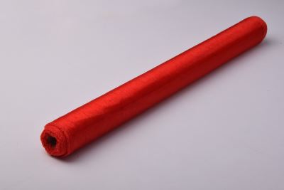 Organza ribbon in red color 48.5 cm 06074 (2)