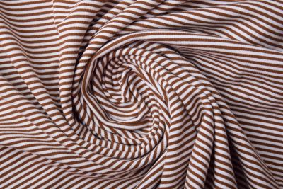 Cotton knitwear from the BABY collection with brown stripes 18489/055 (6)
